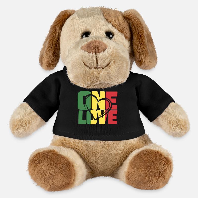 One Love Reggae Palette - MiniFeet® Hund Helge - Schwarz