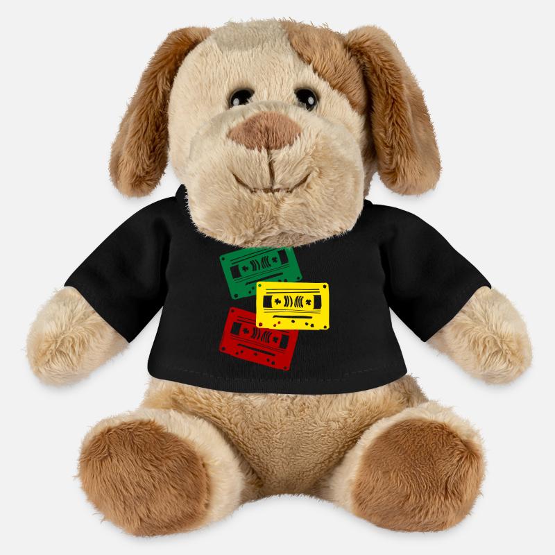 Kassettenfarben Trio - MiniFeet® Hund Helge - Schwarz
