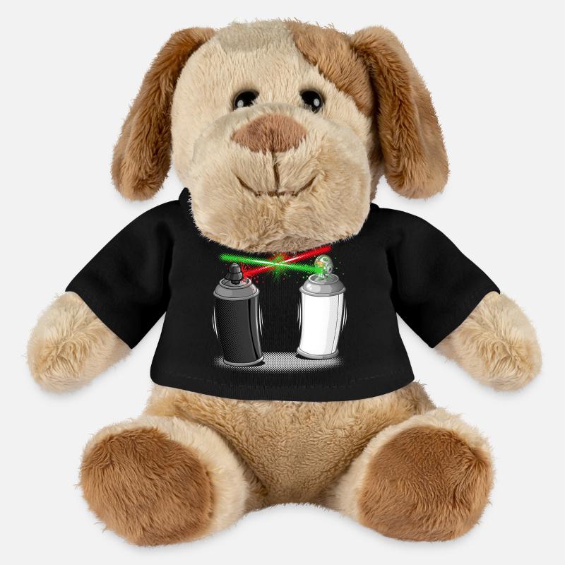 Graffiti wars - MiniFeet® Hund Helge - Schwarz