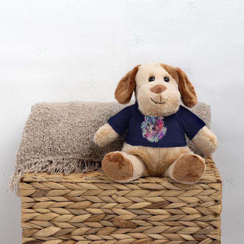 Wolf dans le Nord Colour version Chien en peluche Helge MiniFeet®