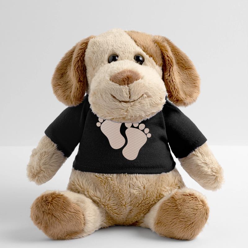 empreintes de bébé mignon Chien en peluche Helge MiniFeet®