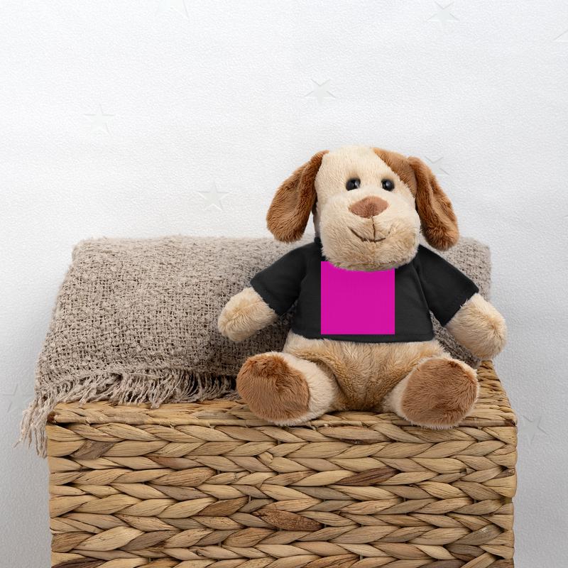 Pink Background Texture Customize Template MiniFeet® Dog Helge