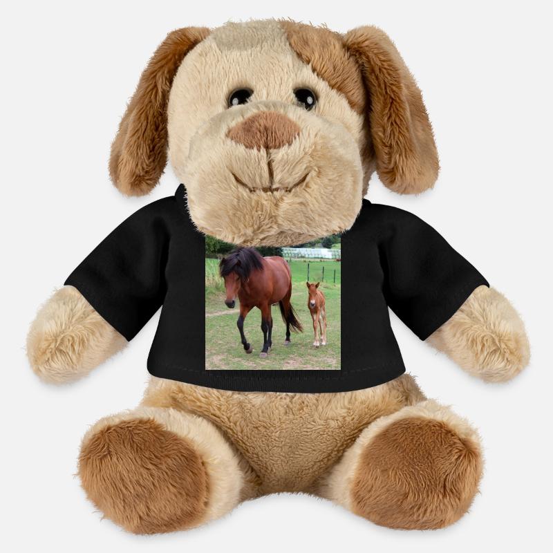 Pferd Pferdeposter - MiniFeet® Hund Helge - Schwarz