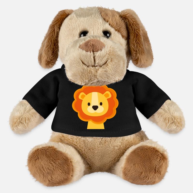 Baby Löwe - MiniFeet® Hund Helge - Schwarz