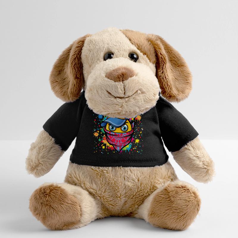 Masque et graffitis Chien en peluche Helge MiniFeet®