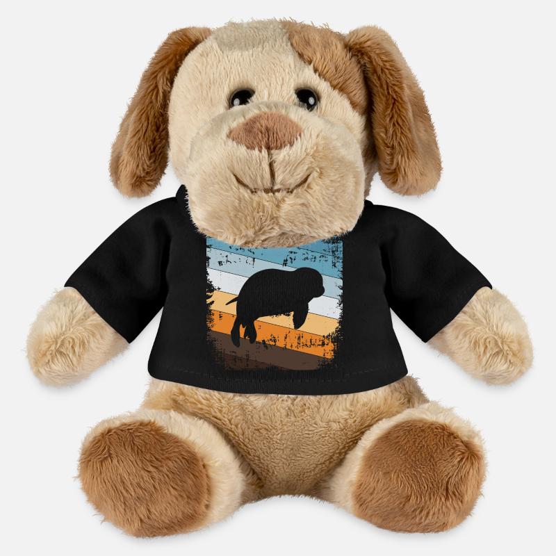 Seehund Robbe - MiniFeet® Hund Helge - Schwarz