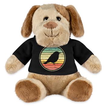 Vogel Vögel - MiniFeet® Hund Helge - Schwarz - Vorne