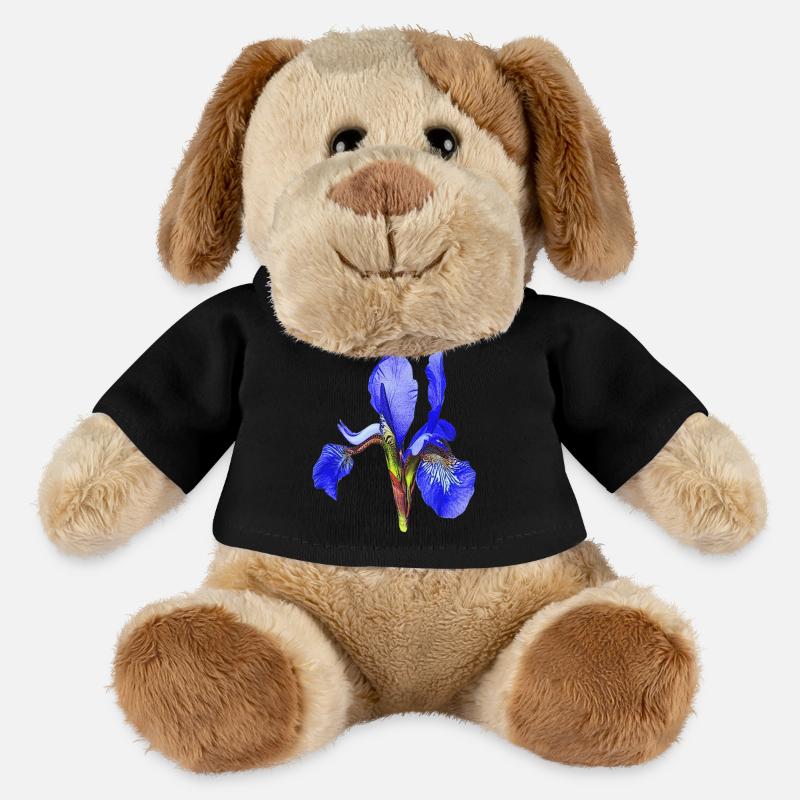 geburtstagsgeschenk mutter, schwertlilie - MiniFeet® Hund Helge - Schwarz