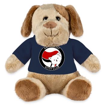 Antifascist Kitty Club Antifa Kawaii Cat - MiniFeet® Dog Helge - french navy - Front
