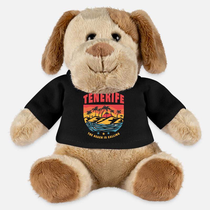 Teneriffa Beach Design - MiniFeet® Hund Helge - Schwarz