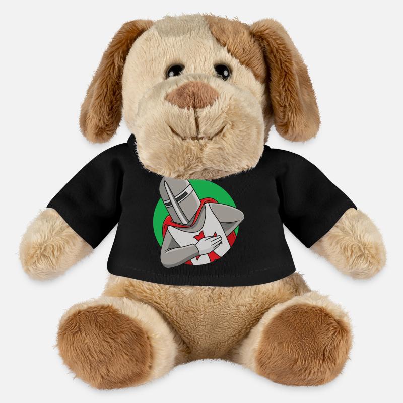 Croisé amical - Chien en peluche Helge MiniFeet® - noir