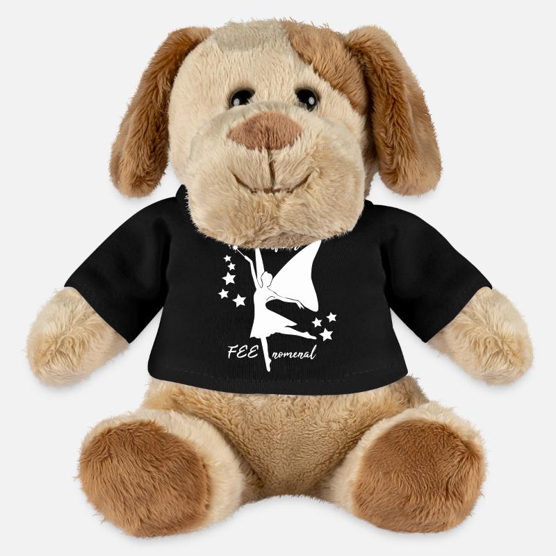 einfach feenomenal Fee Elfe Sterne Geschenkidee - MiniFeet® Hund Helge - Schwarz