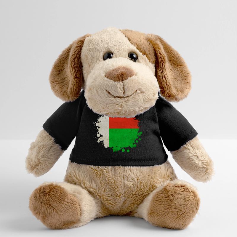 Madagaskar Flaggen Klecks MiniFeet® Hund Helge