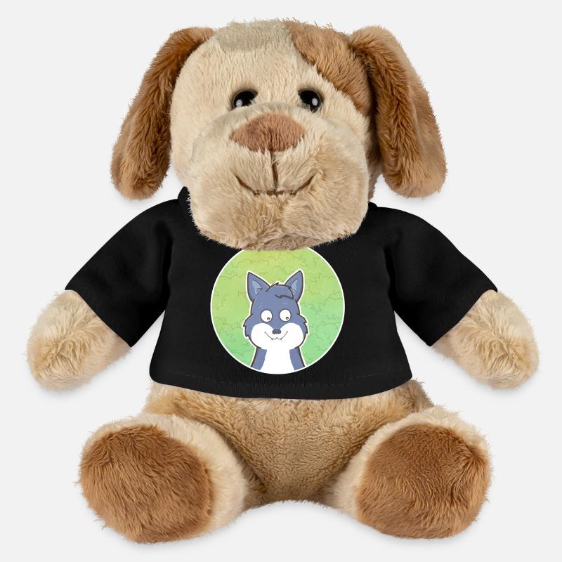 Wolf - MiniFeet® Hund Helge - Schwarz
