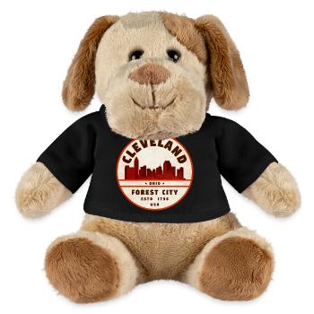 Cleveland Forest City Emblem - MiniFeet® Hund Helge - Schwarz - Vorne