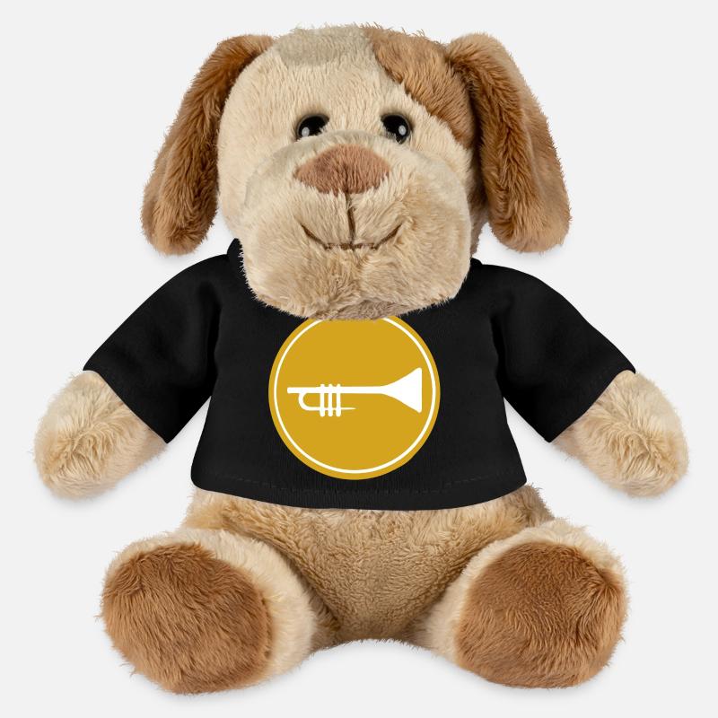 Trompete - MiniFeet® Hund Helge - Schwarz