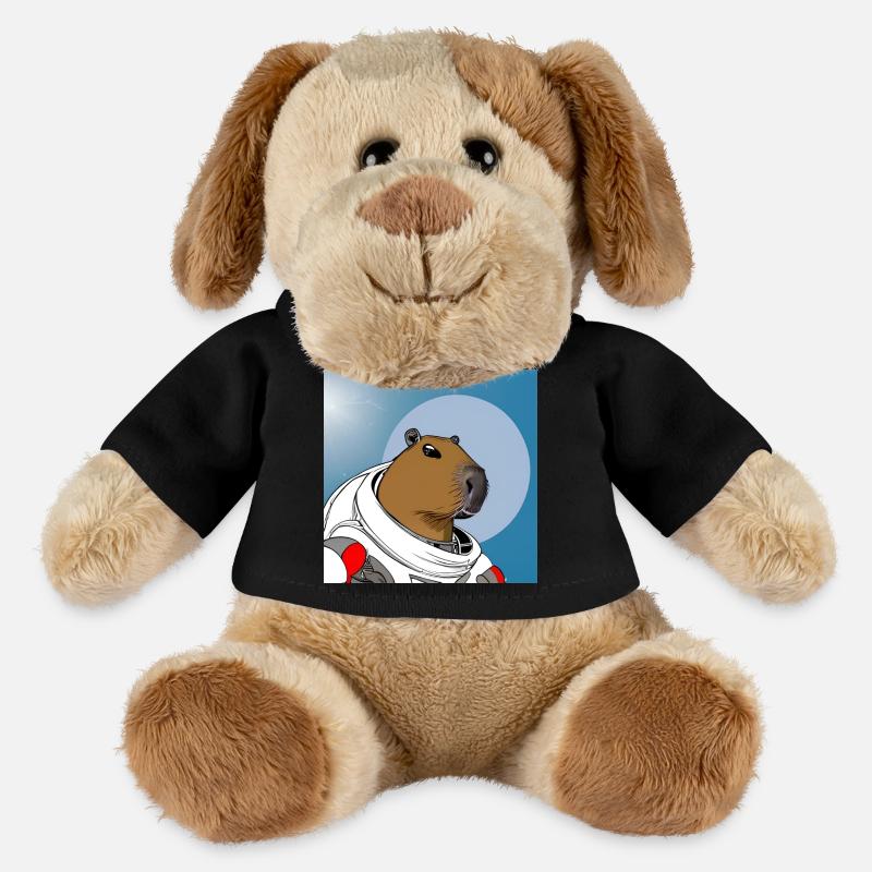 Capy-Astronaut - MiniFeet® Hund Helge - Schwarz