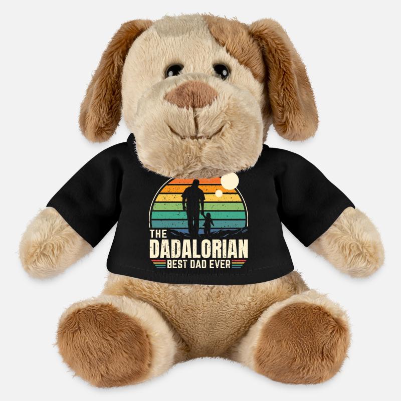 Sunset - The Dadalorian Command - Bester Vater - MiniFeet® Hund Helge - Schwarz