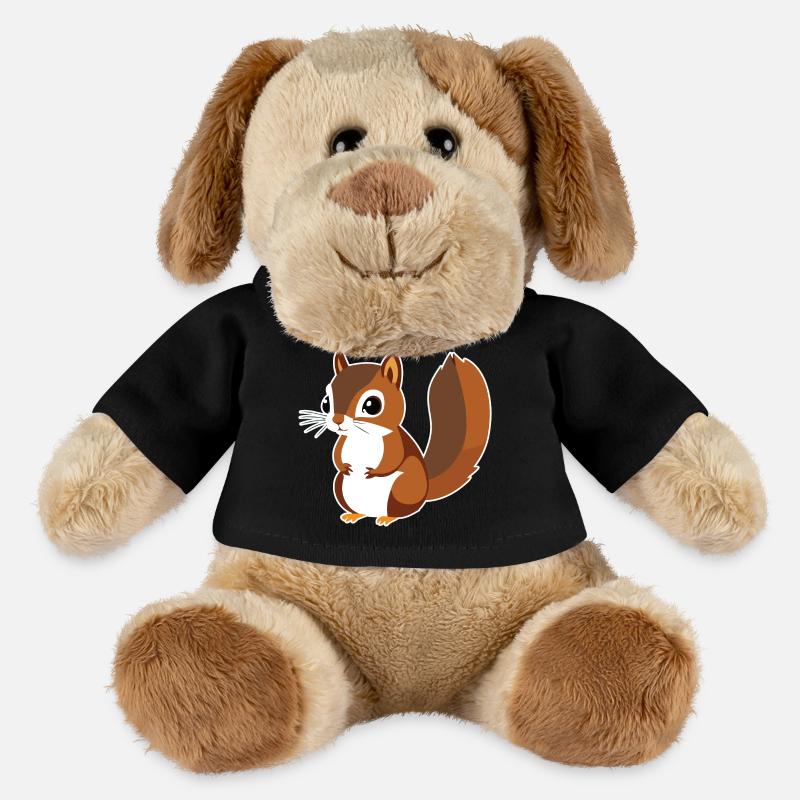 Eichhörnchen - MiniFeet® Hund Helge - Schwarz
