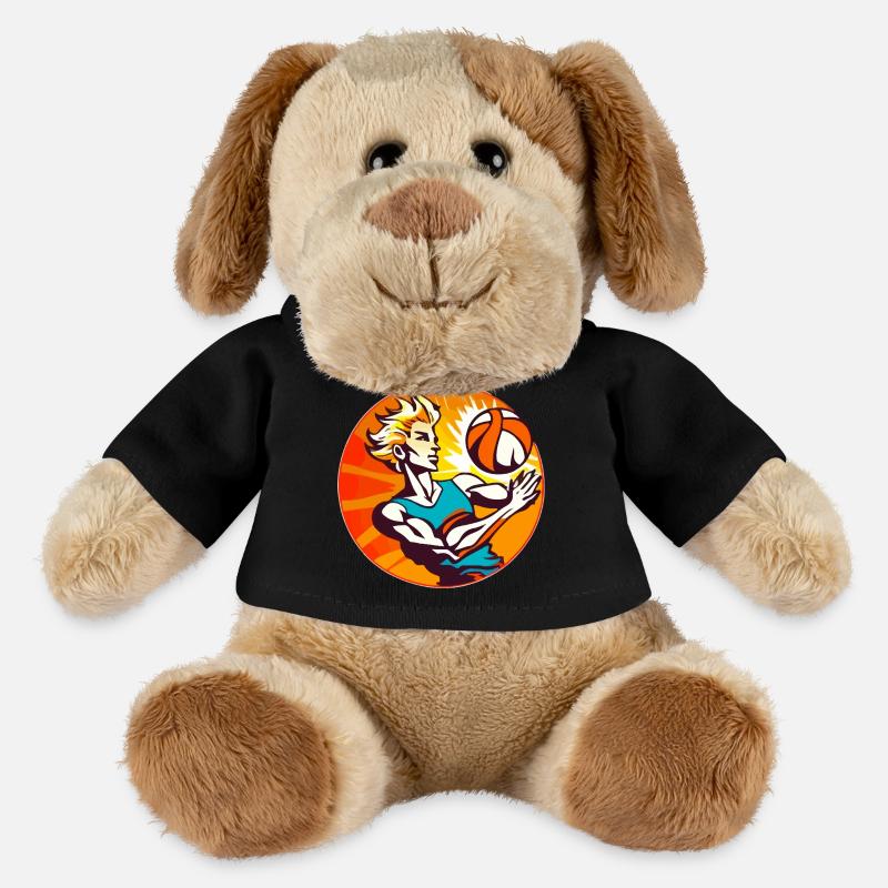 Volleyball Spiel - MiniFeet® Hund Helge - Schwarz