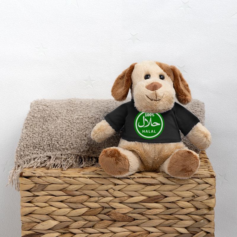 Halal حلال Chien en peluche Helge MiniFeet®