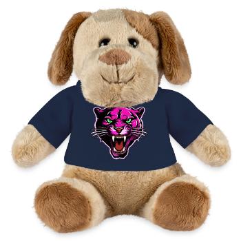 Panther Head Pink - MiniFeet® Dog Helge - french navy - Front