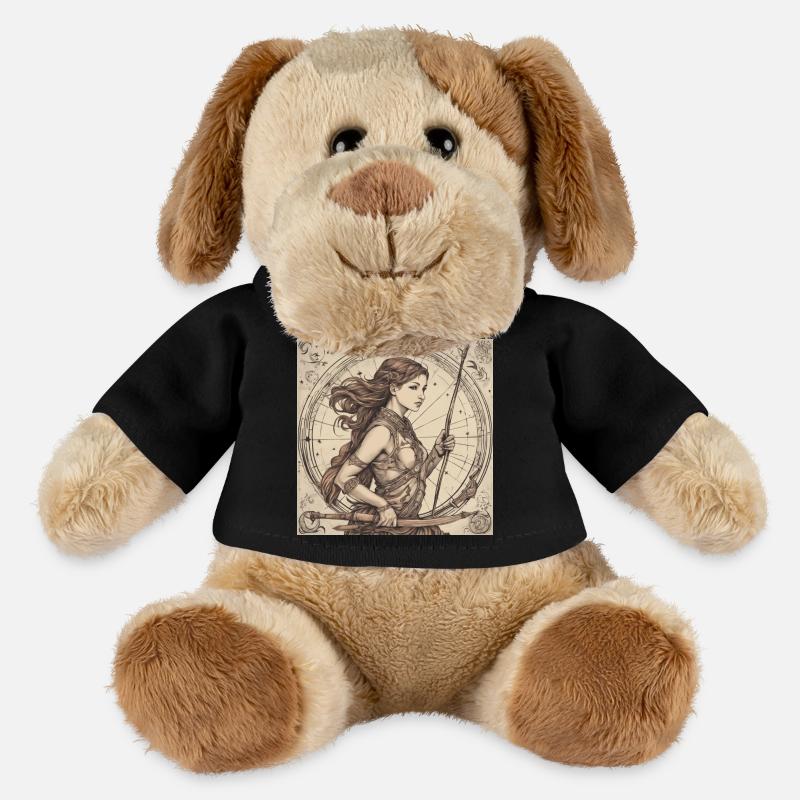 Zodiac Sagittarius - MiniFeet® Hund Helge - Schwarz