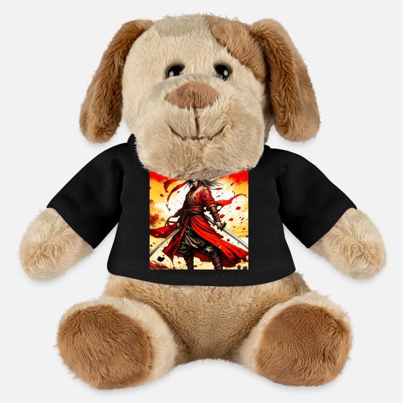 Krieger der Flammenklinge - MiniFeet® Hund Helge - Schwarz