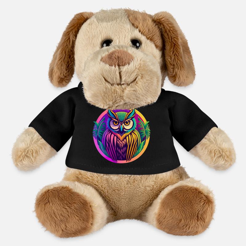 Eule - MiniFeet® Hund Helge - Schwarz
