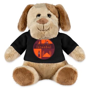 Landmarks of Istanbul - MiniFeet® Dog Helge - black - Front