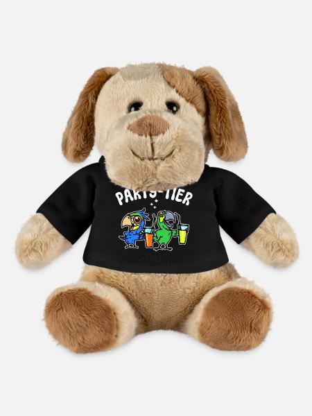 Papagei Statement Tierliebhaber Haustier Vogel - MiniFeet® Hund Helge - Schwarz