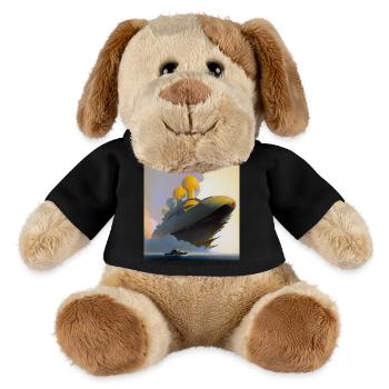 Schiff 03 - MiniFeet® Hund Helge - Schwarz - Vorne