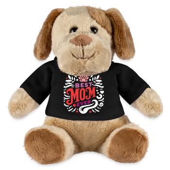Beste Mutter aller Zeiten - MiniFeet® Hund Helge - Schwarz - Vorne