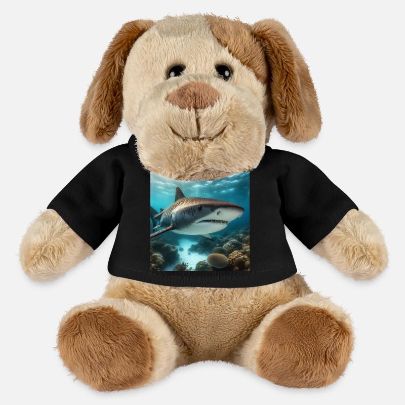 Tigerhai - MiniFeet® Hund Helge - Schwarz