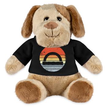 Vintage Ruler - MiniFeet® Dog Helge - black - Front