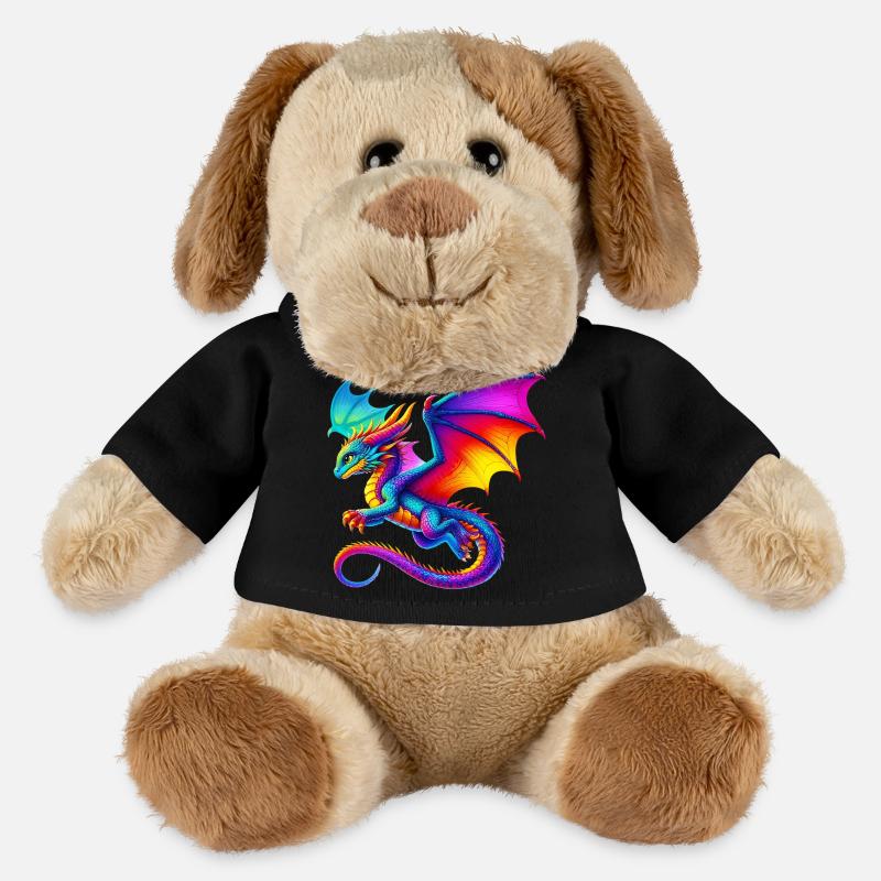 Drache - MiniFeet® Hund Helge - Schwarz