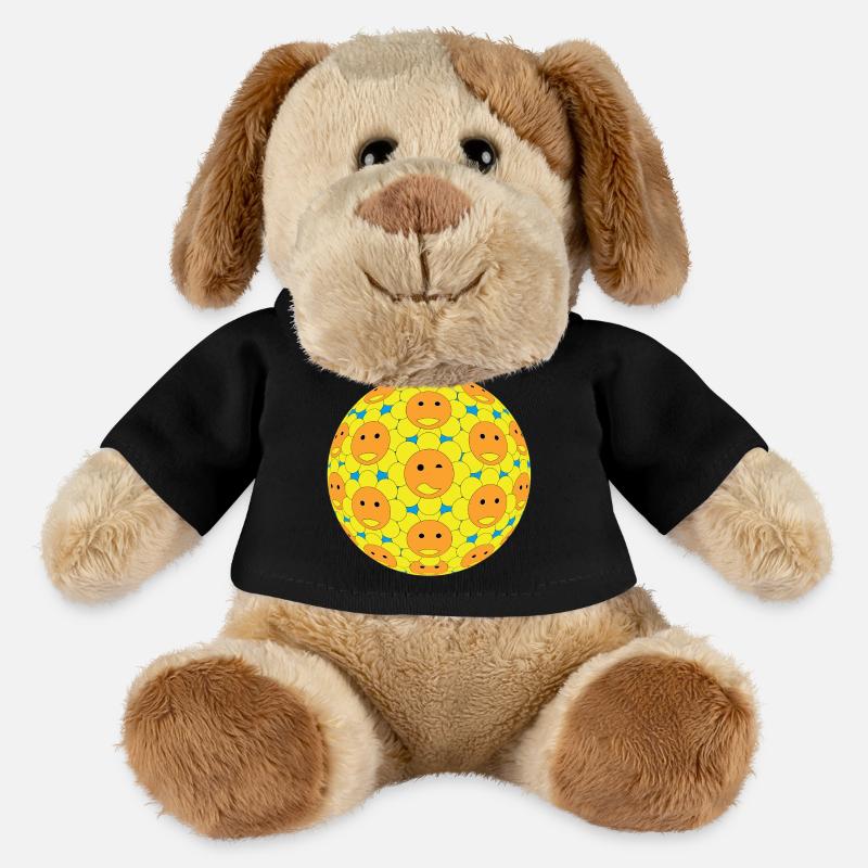 Soleil portable - Chien en peluche Helge MiniFeet® - noir