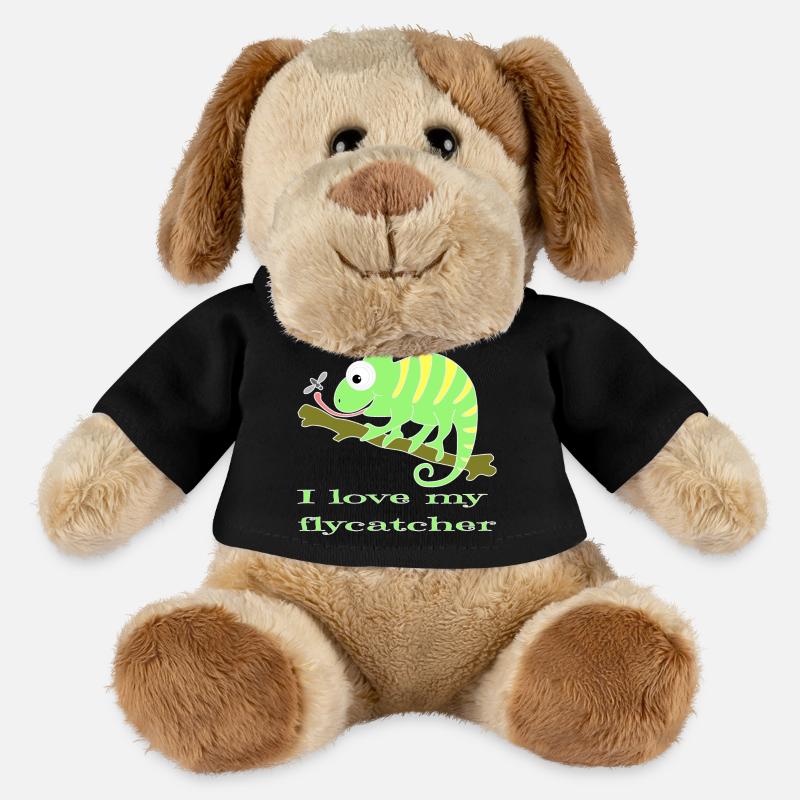 Chamaeleon tier - MiniFeet® Hund Helge - Schwarz