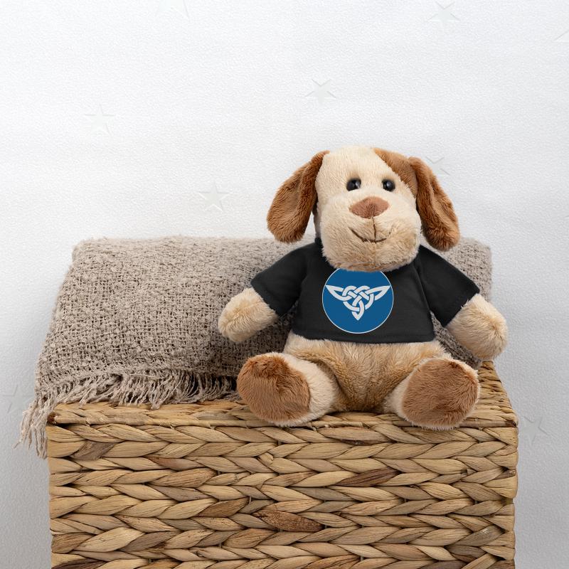 Oiseau celte bleu Chien en peluche Helge MiniFeet®