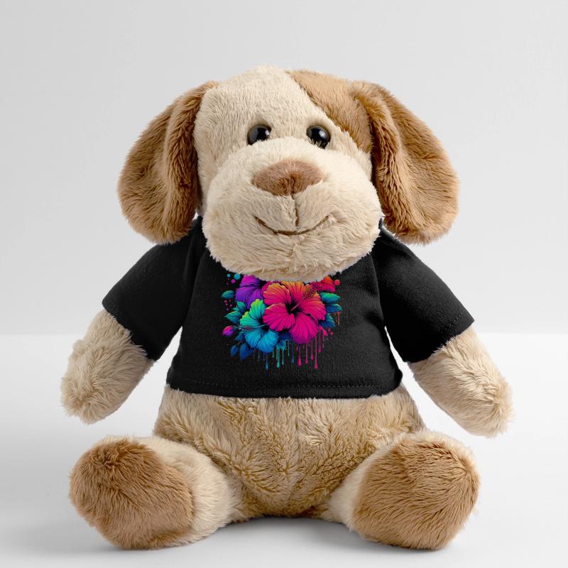 Fleurs d’hibiscus Chien en peluche Helge MiniFeet®