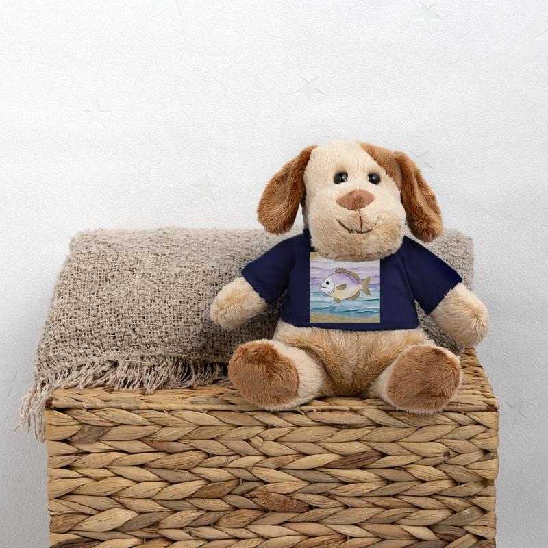 Poisson joueur dans l’eau Chien en peluche Helge MiniFeet®