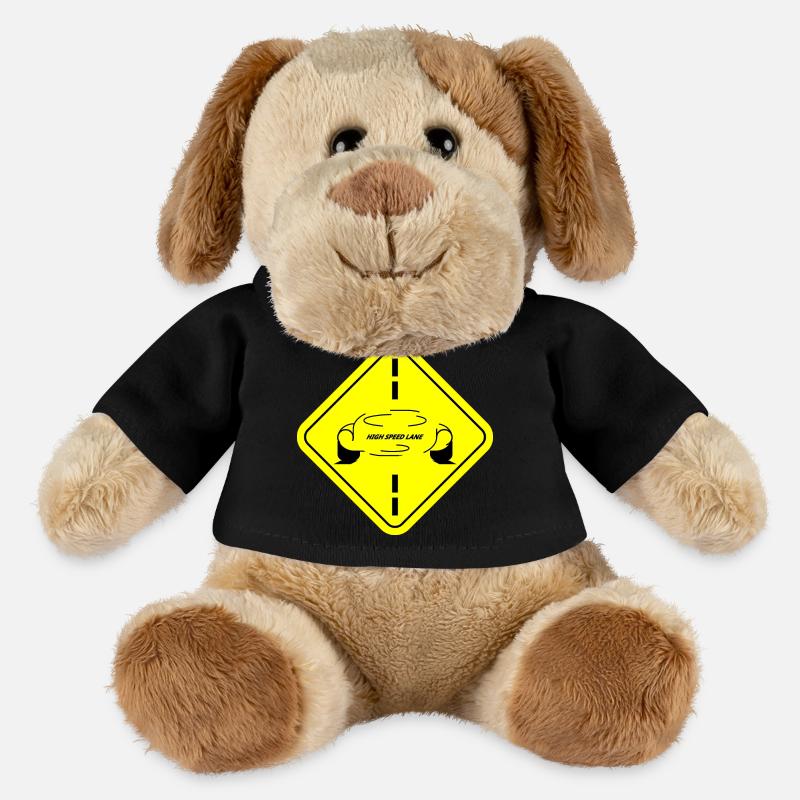 Hochgeschwindigkeitsspur - MiniFeet® Hund Helge - Schwarz