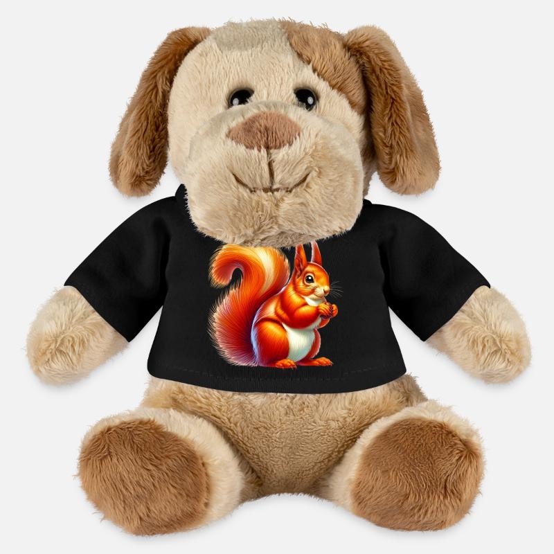 Eichhörnchen - MiniFeet® Hund Helge - Schwarz