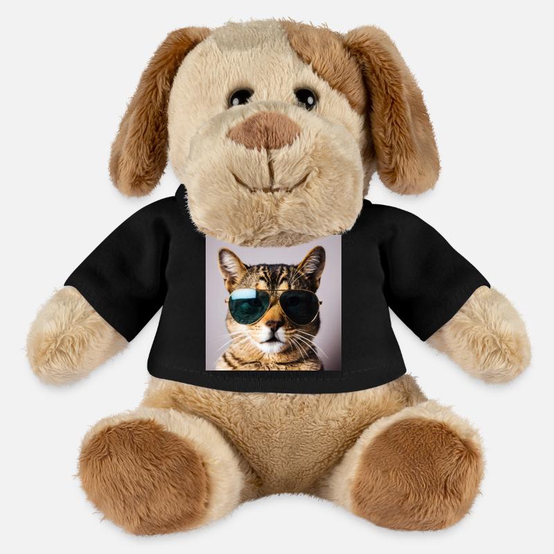 Cat with sunglasses - MiniFeet® Dog Helge - black