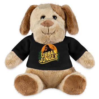 Urban Jungle Logo Color - MiniFeet® Dog Helge - black - Front