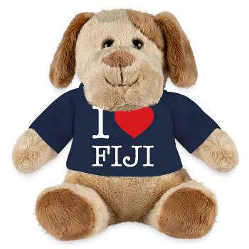 I LOVE FIJI - MiniFeet® Hund Helge - French Navy - Vorne