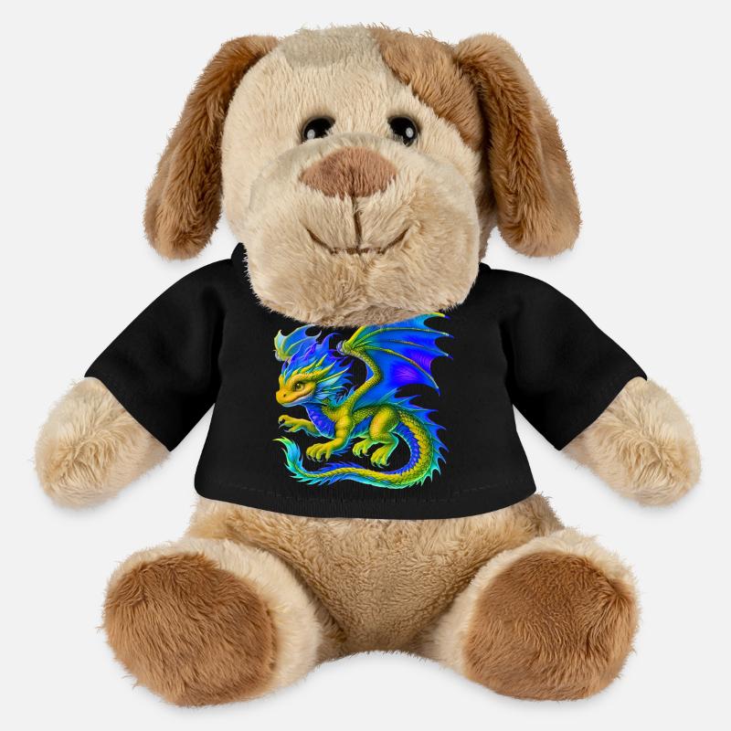Drache - MiniFeet® Hund Helge - Schwarz