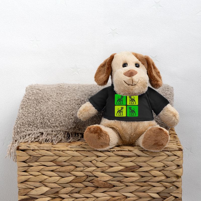 Conception de chien boxer Chien en peluche Helge MiniFeet®