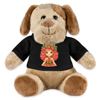 Strawberry girl power! 🍓 - MiniFeet® Dog Helge - black - Front