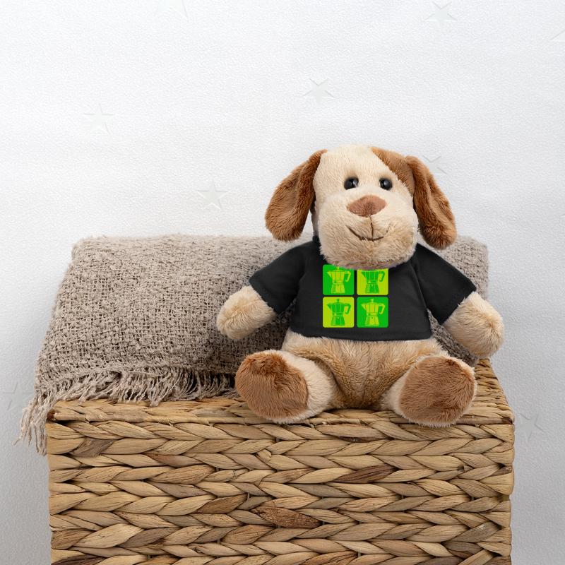 Machine à expresso rétro Pop Art Chien en peluche Helge MiniFeet®